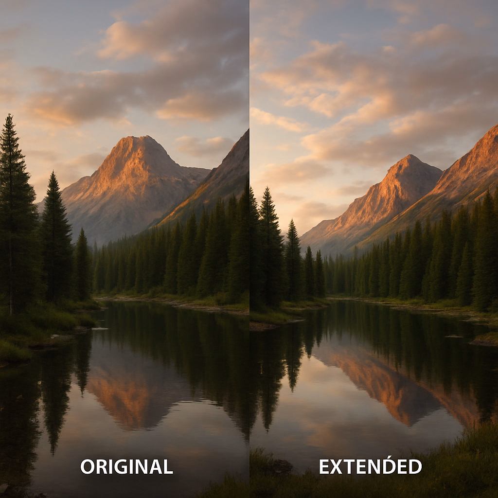 AI Image Extend